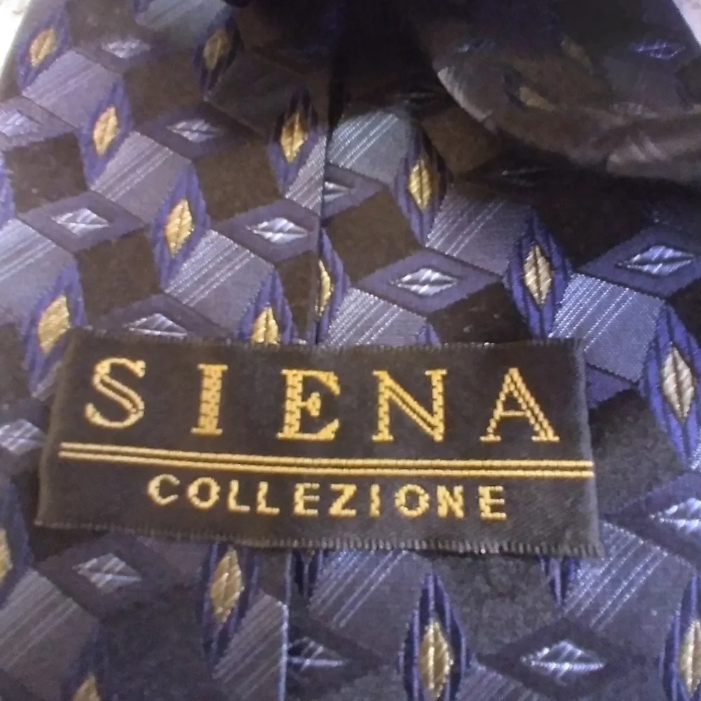 Geometric Patterned silk Ties - Multicolor